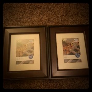 Two photo frames